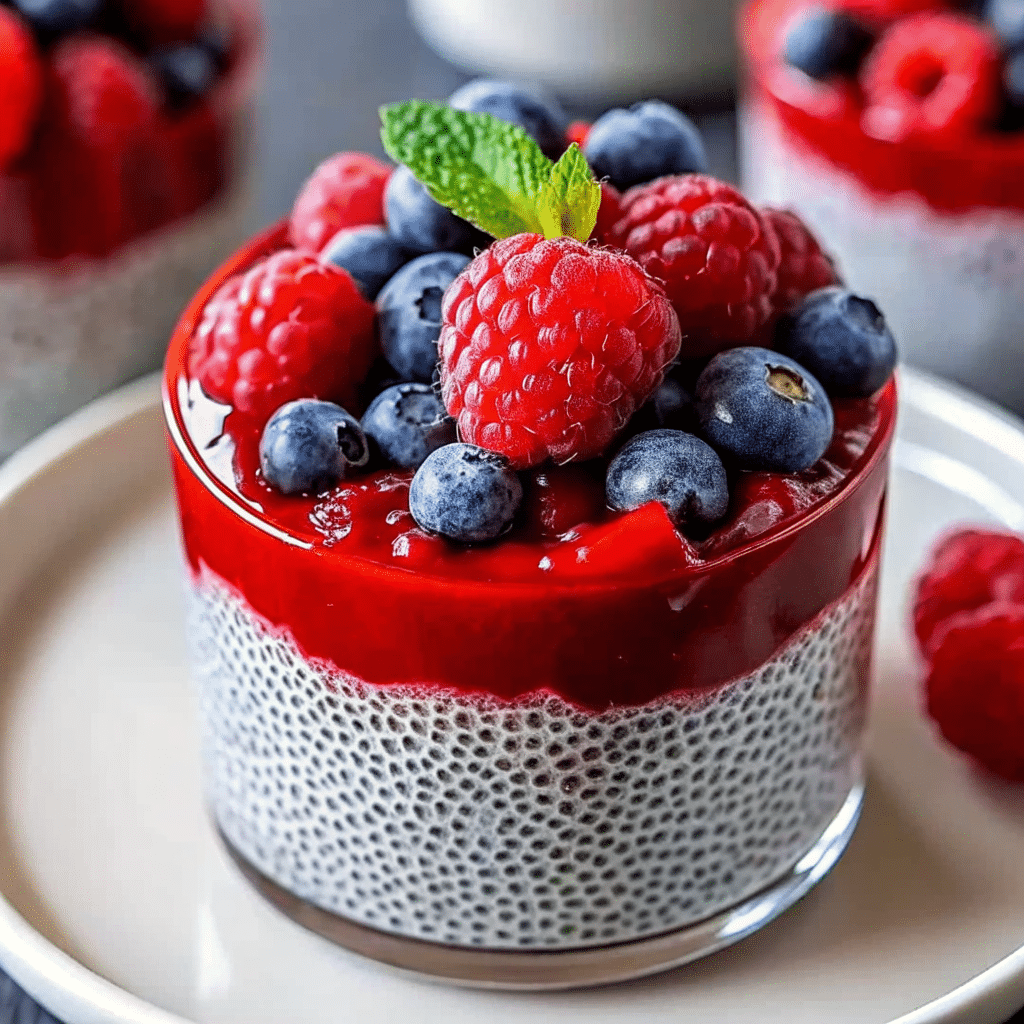 Accueil 6 pudding de chia aux fruits rouges