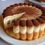 tarte tiramisu sans cuisson part